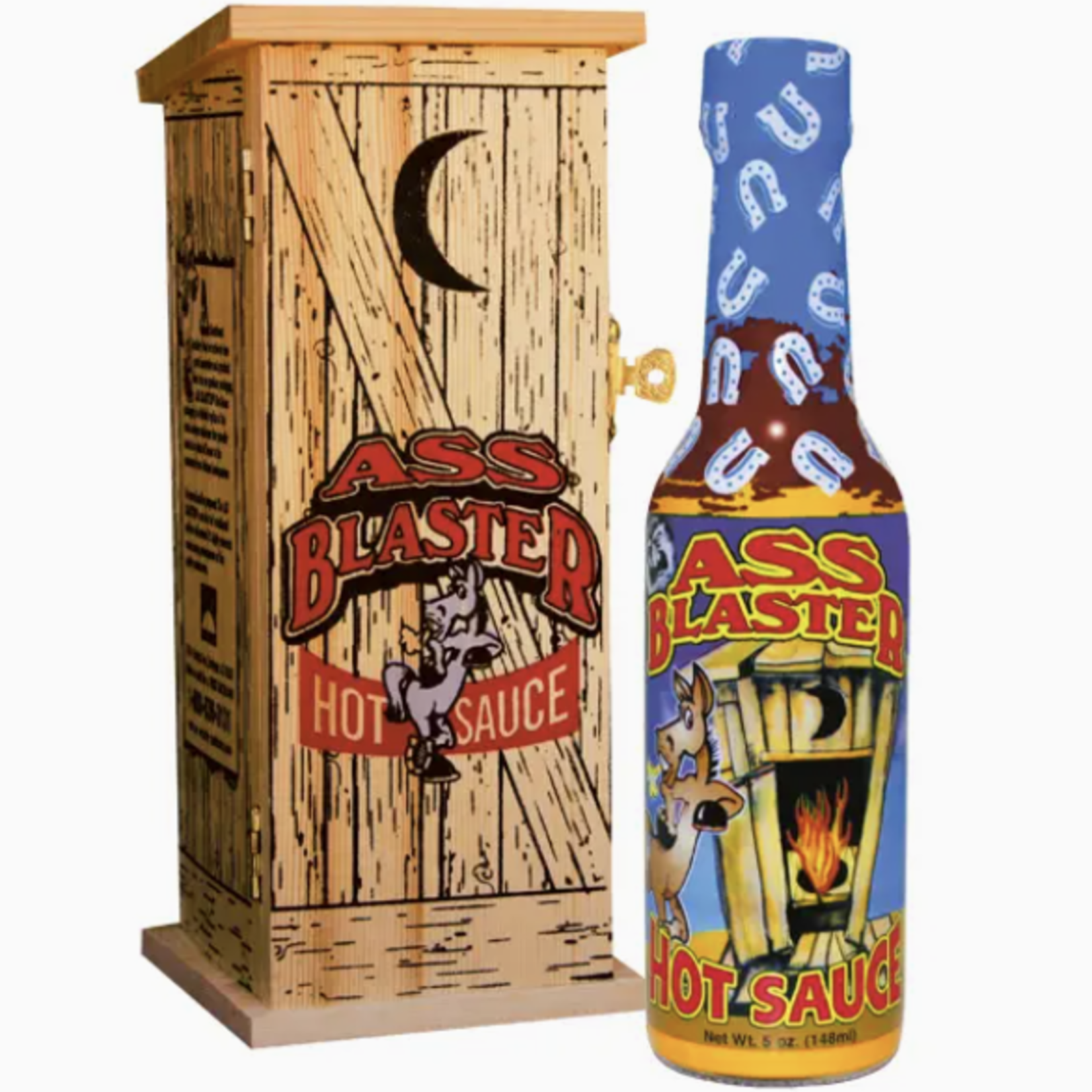 Southwest Specialty Foods Ass Blaster Hot Sauce With Outhouse