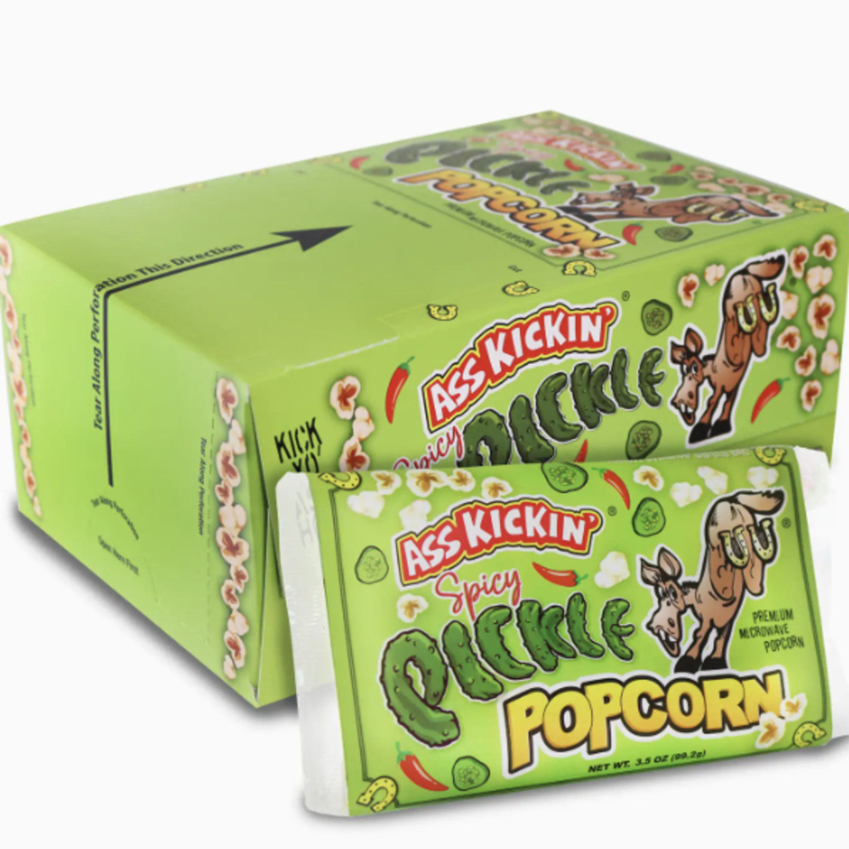 Southwest Specialty Foods Ass Kickin’ Spicy Pickle Popcorn
