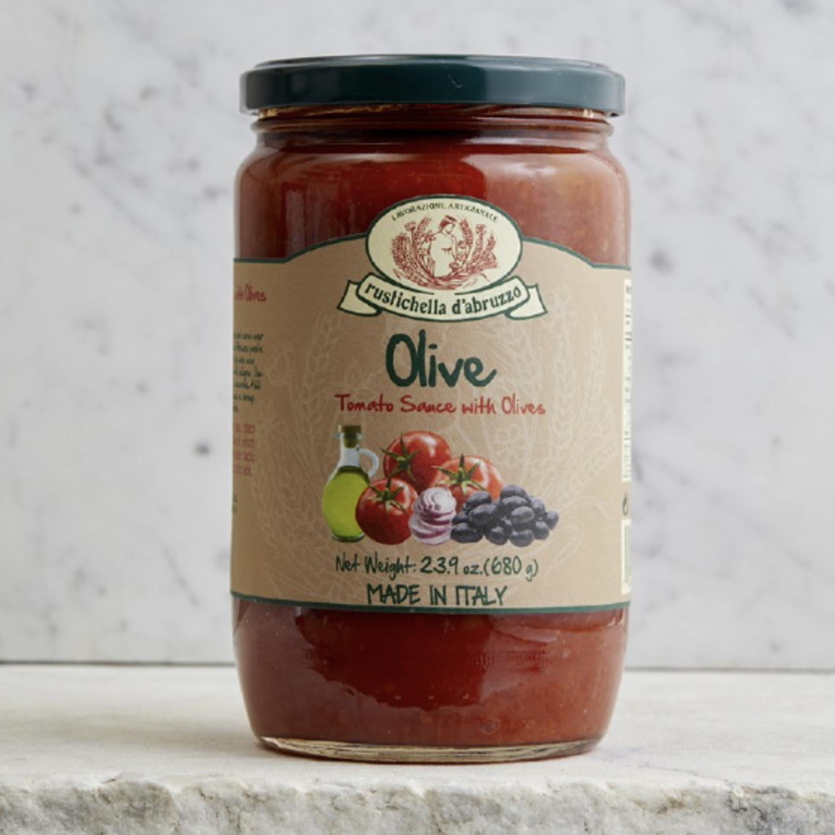 Great Ciao Olive Tomato Sauce, Rustichella, 680g