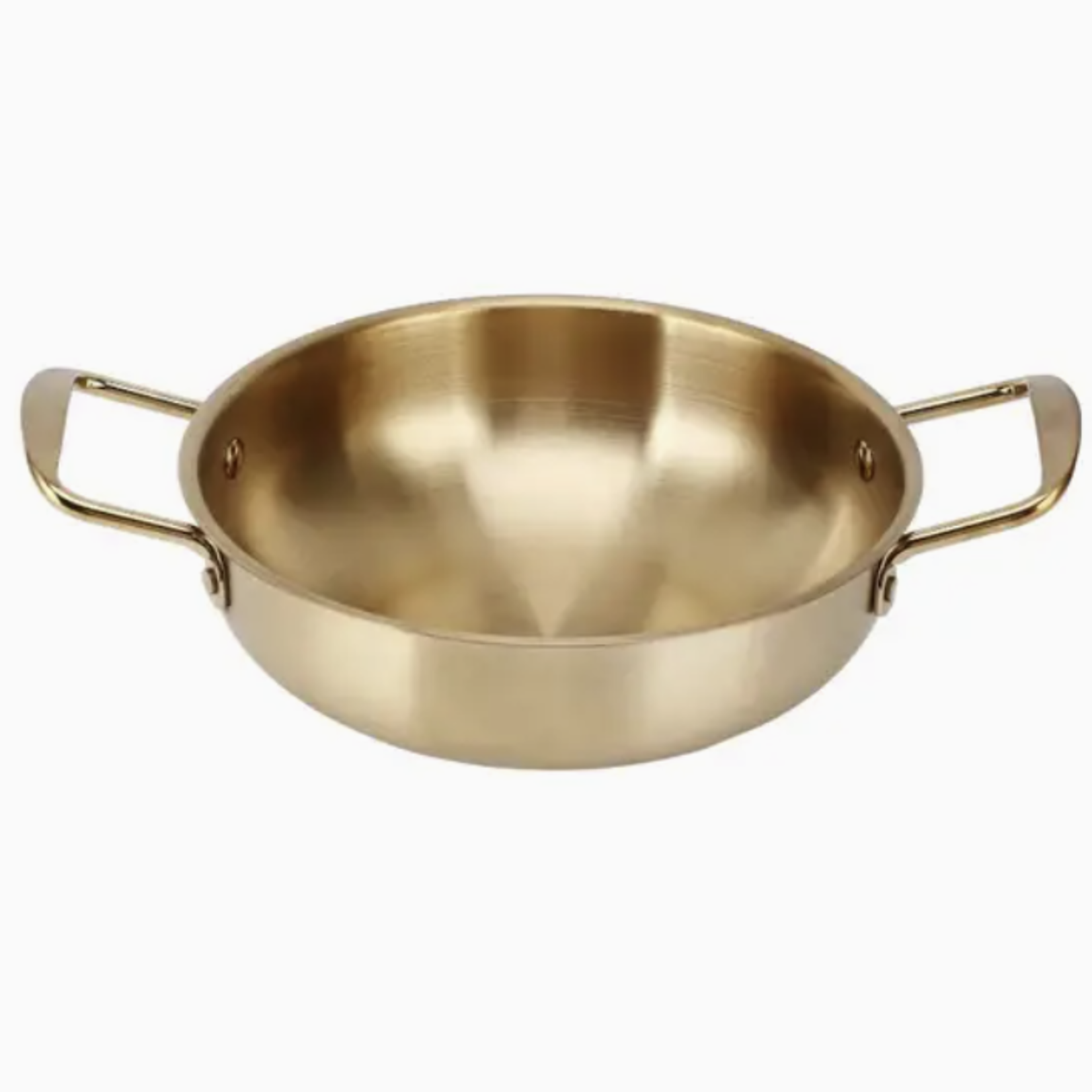 Urban Tokyo 8.5"D Stainless Steel Korean Ramen Noodle Pot Gold