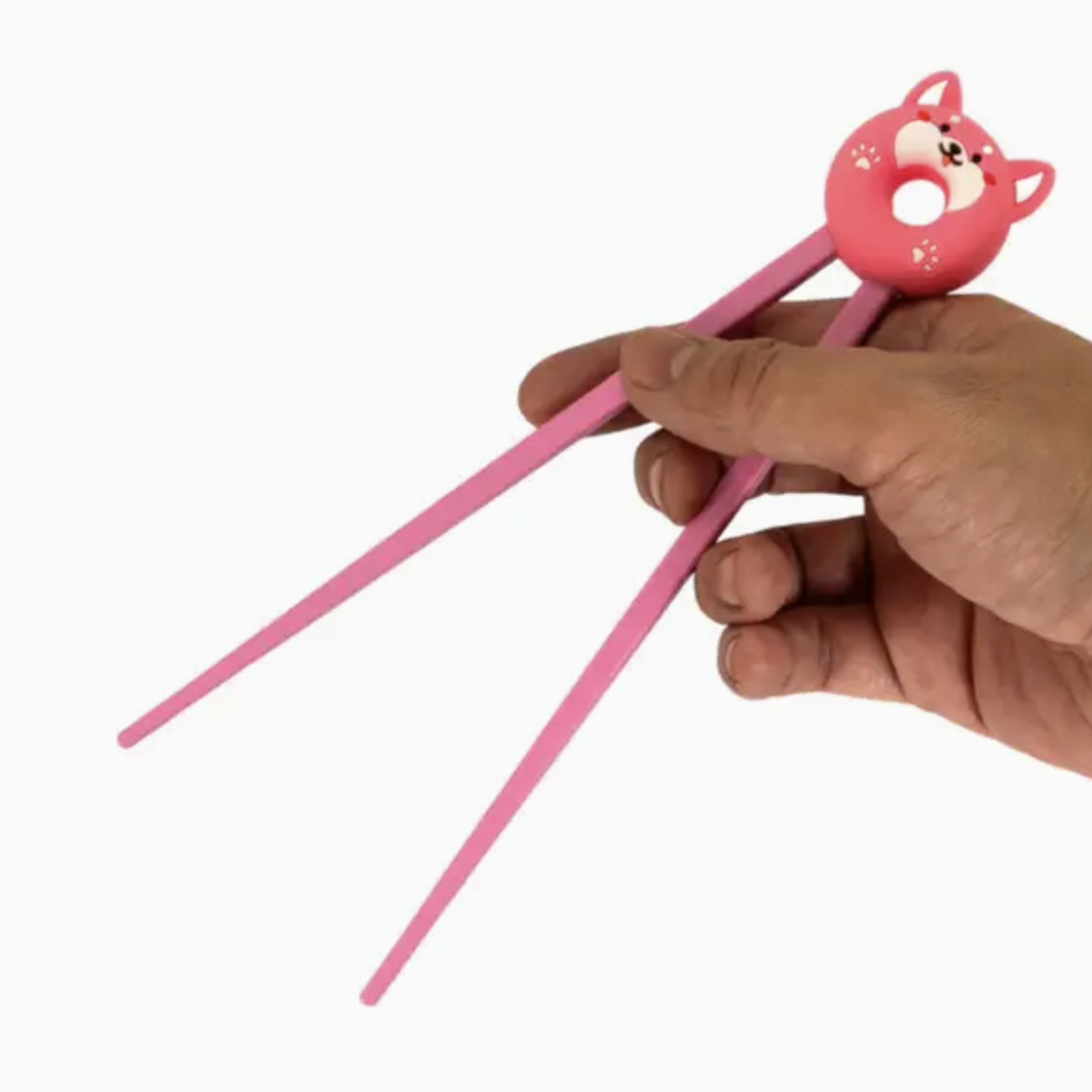 Urban Tokyo Shiba Inu Training Chopsticks for kids and adults, pink
