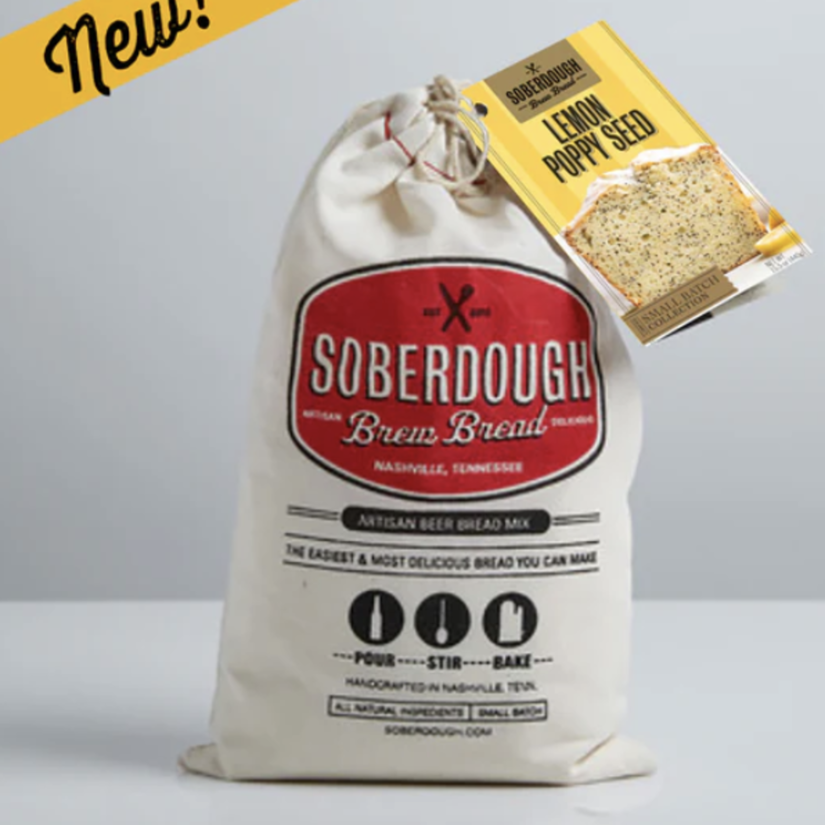Soberdough Soberdough Lemon Poppy Seed