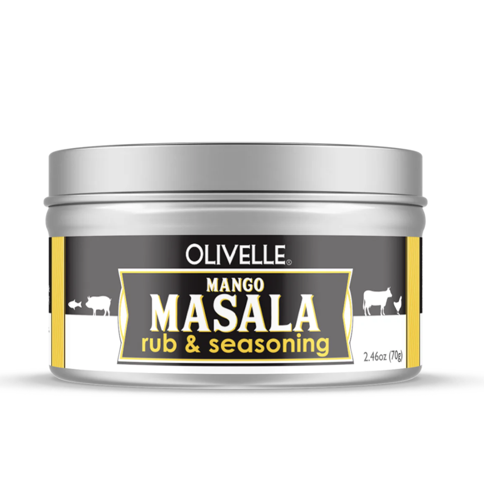 Olivelle Mango Masala Rub & Seasoning - 90g (3.2oz) | Olivelle