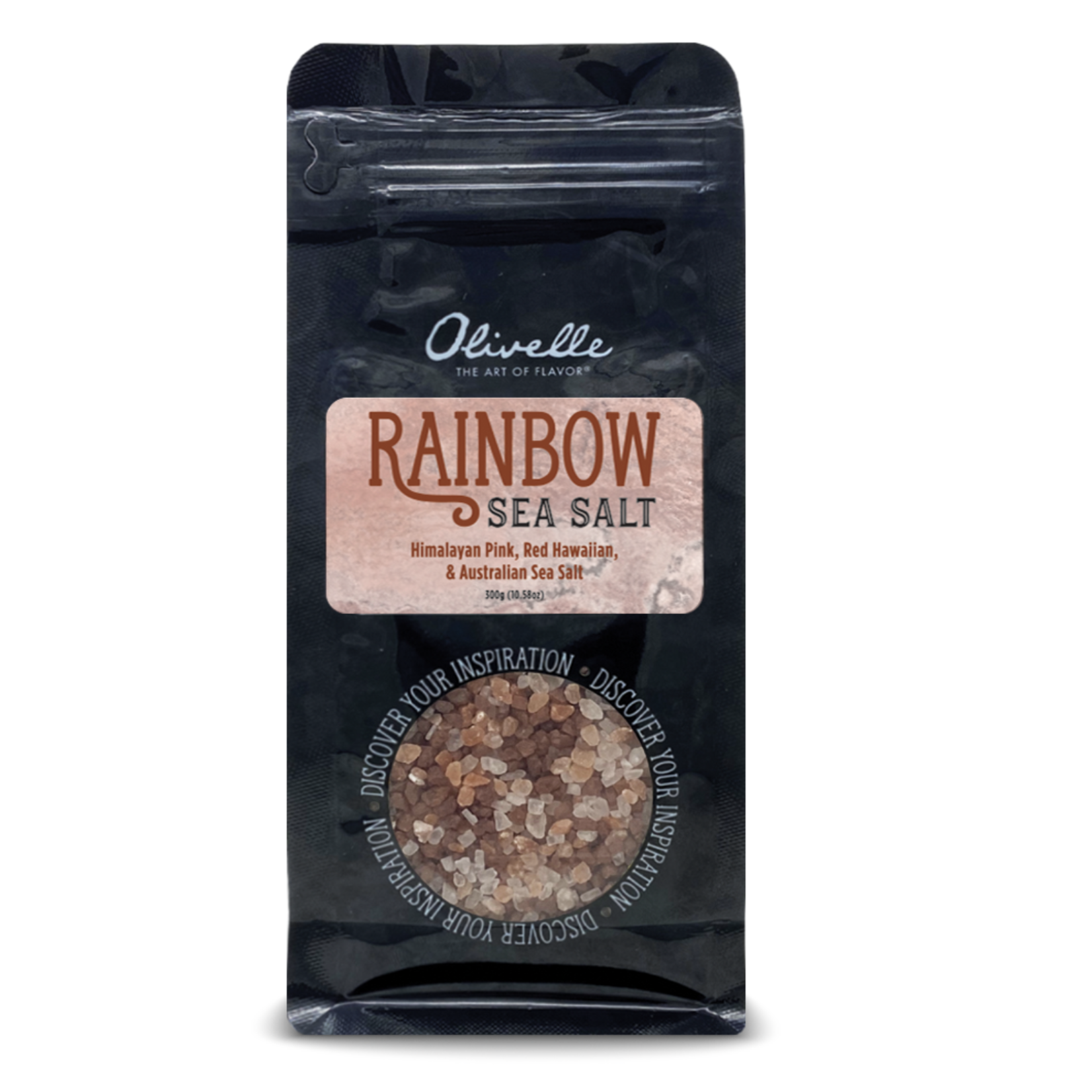 Olivelle Rainbow Sea Salt -300g (10.58oz) | Olivelle