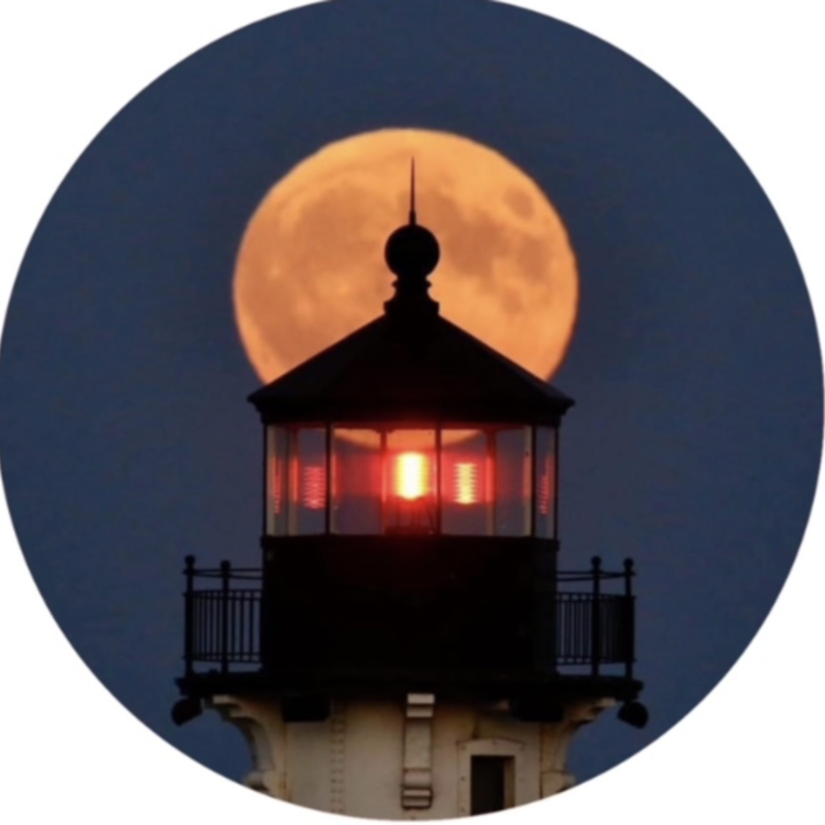 Andrea's Silicone Trivets Jar Opener, Lighthouse Moon