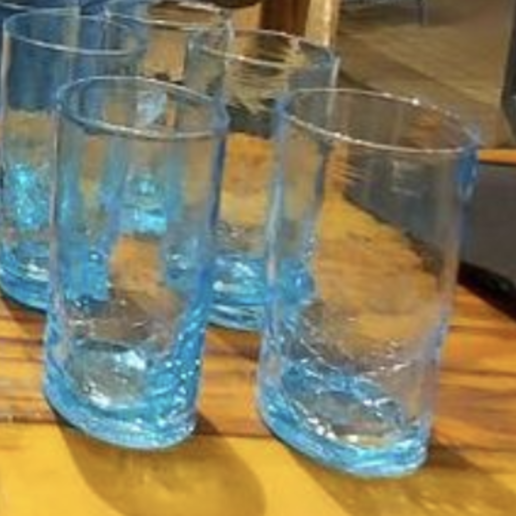 Lake Superior Art Glass Glass Blown Highball Glasses