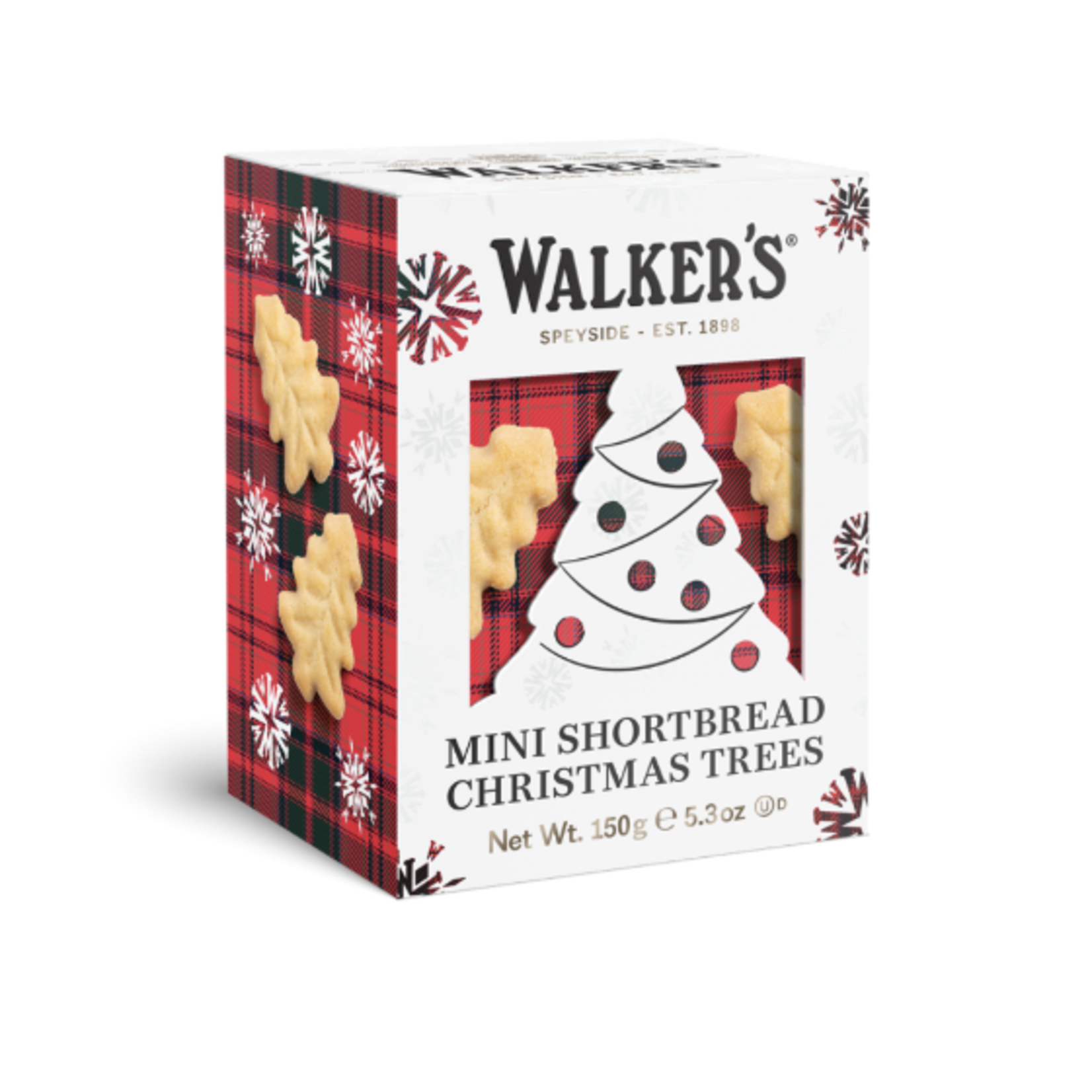 Walkers Shortbread Christmas Tree 3D Carton