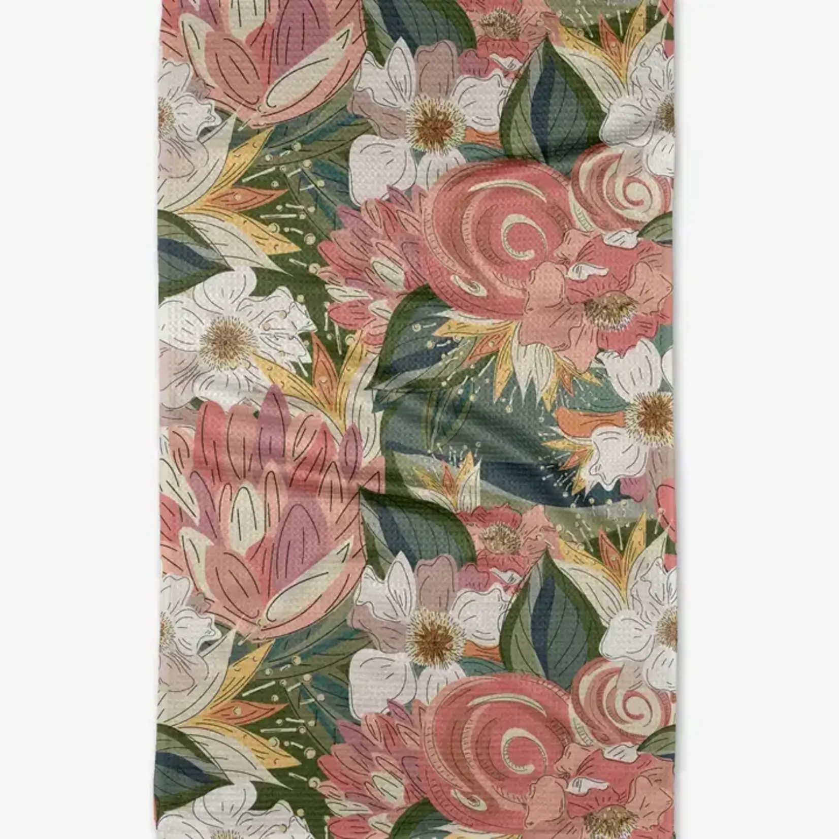 Geometry Flower Explosion Tea Towel | Geometry