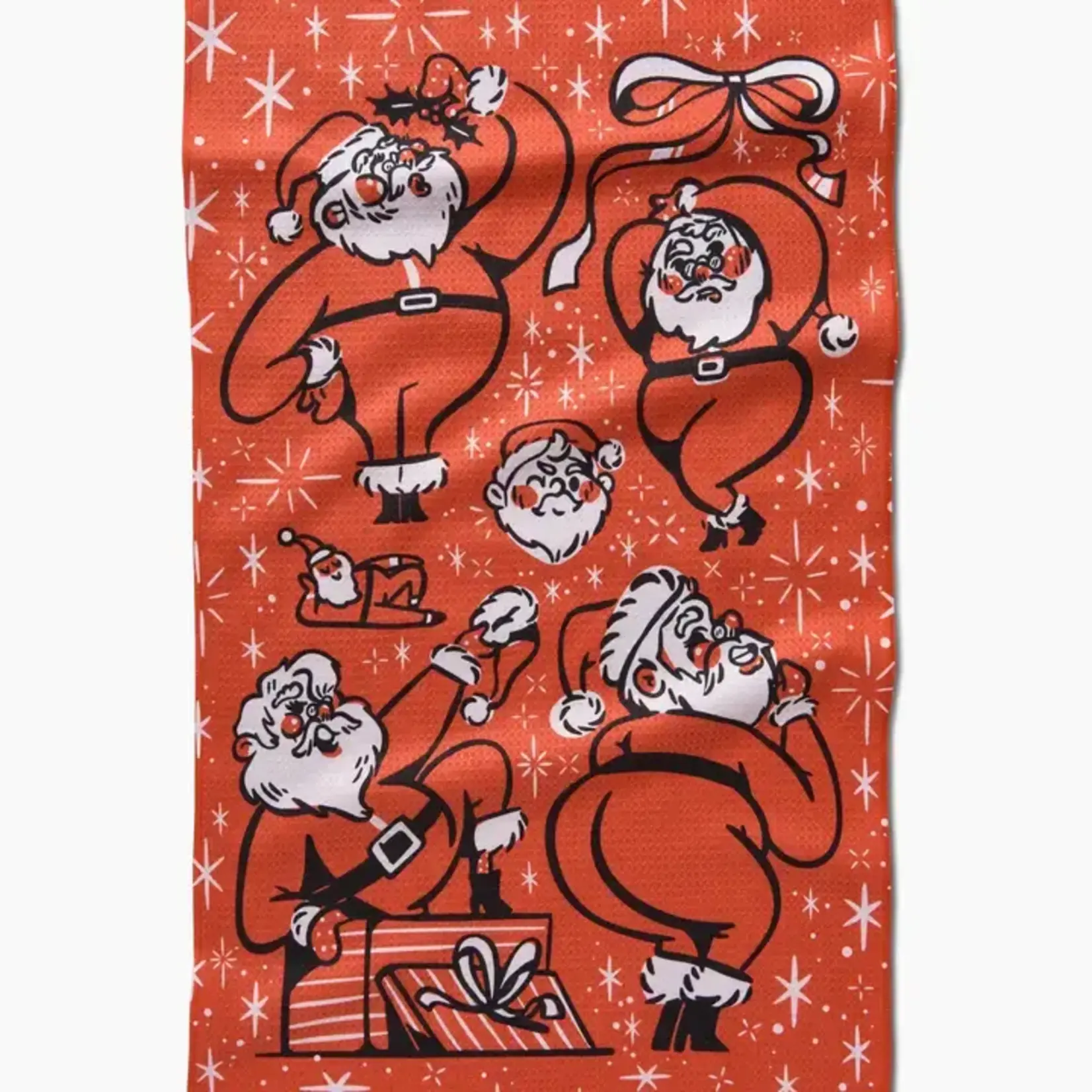 Geometry Tea Towel - Sexy Santa | Geometry