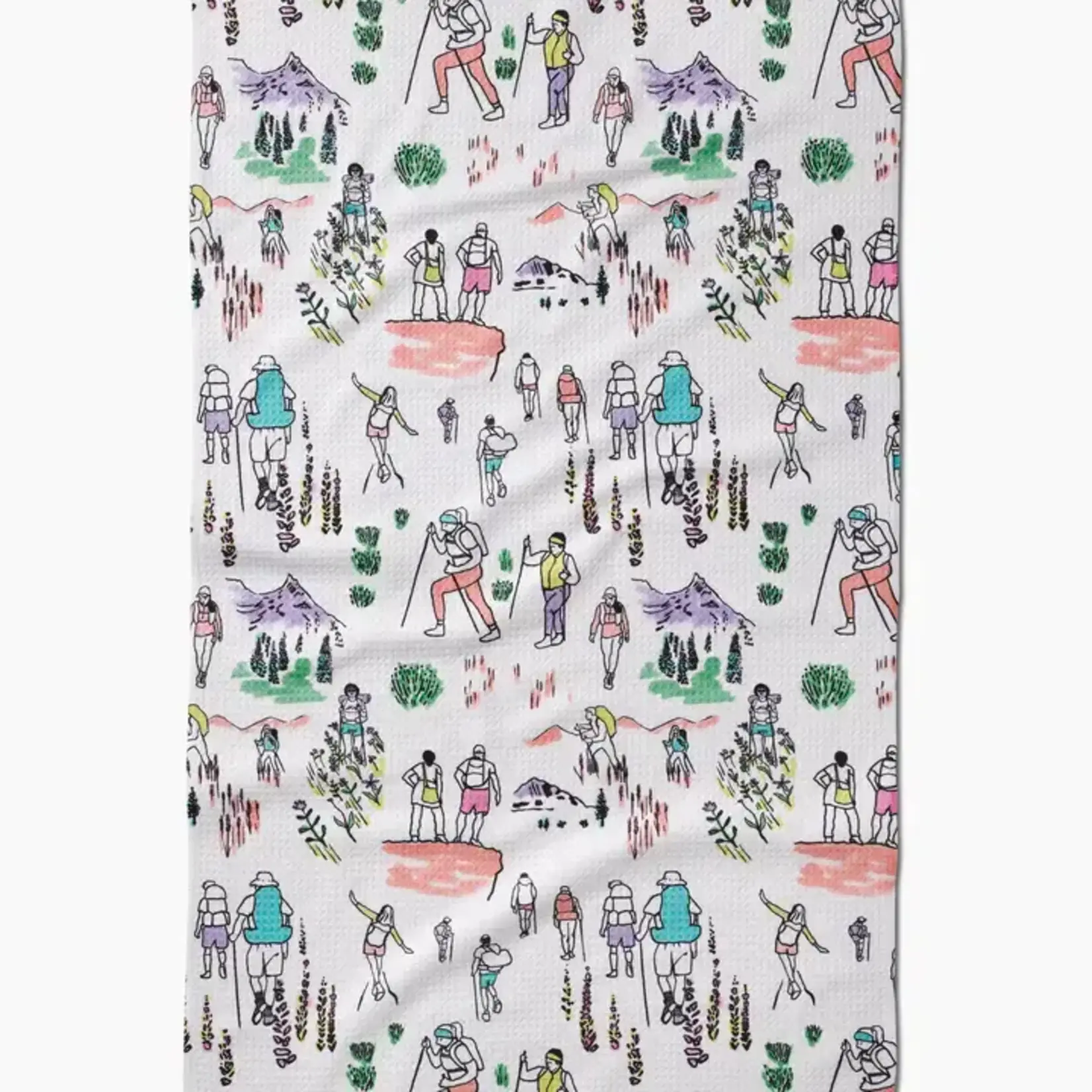 Geometry Tea Towel - Take A Hike | Geometry
