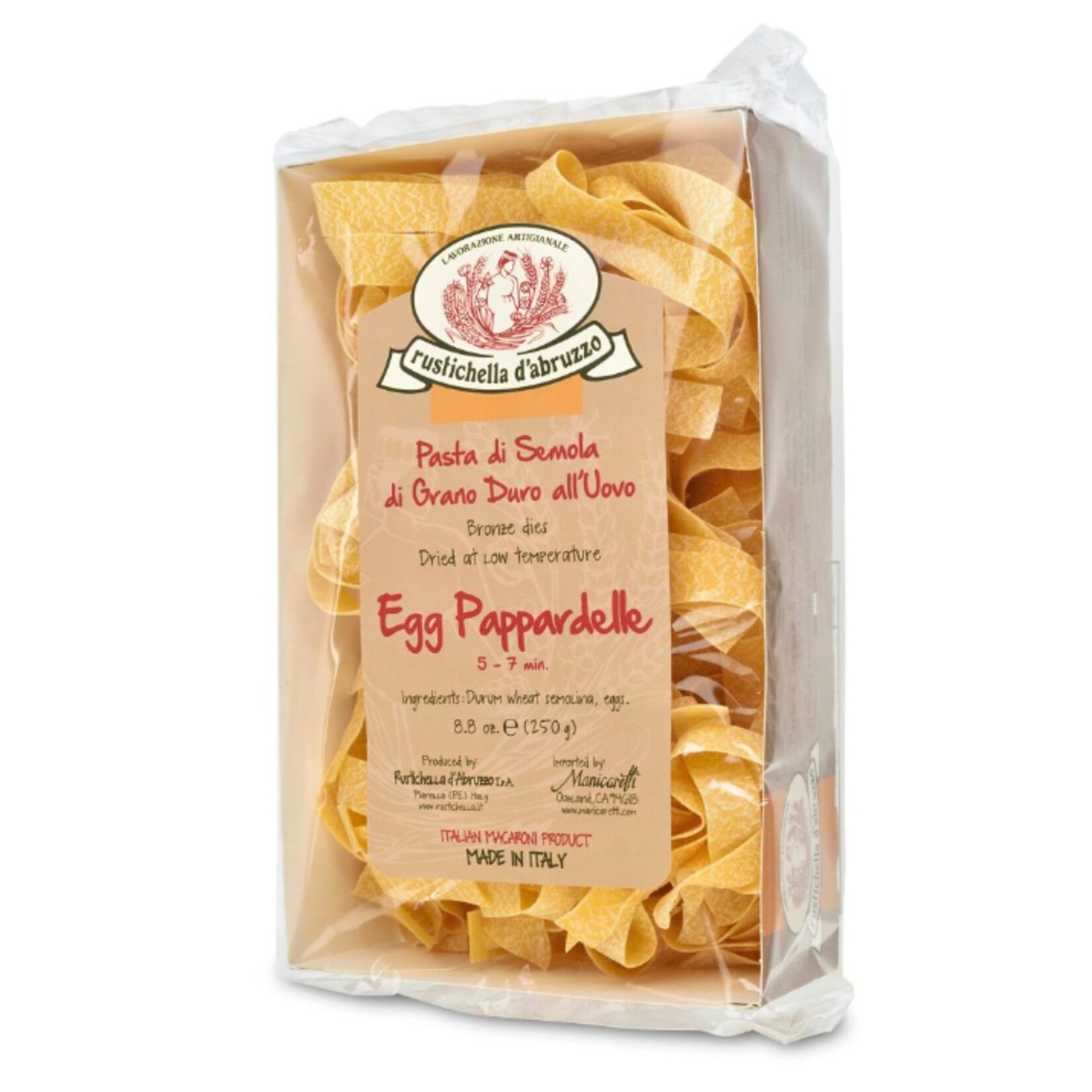 Great Ciao Egg Pappardelle, Rustichella, Italy, 250g
