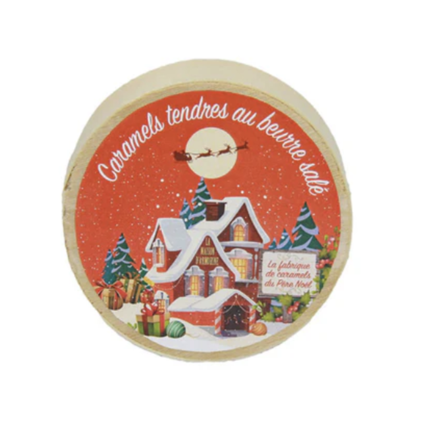 Great Ciao Holiday Gift Box with Caramels Tendres with Fleur de Sel (50 gr)