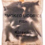 Great Ciao Cold Smoked Salty Licorice Swedish Fish 4.2 oz