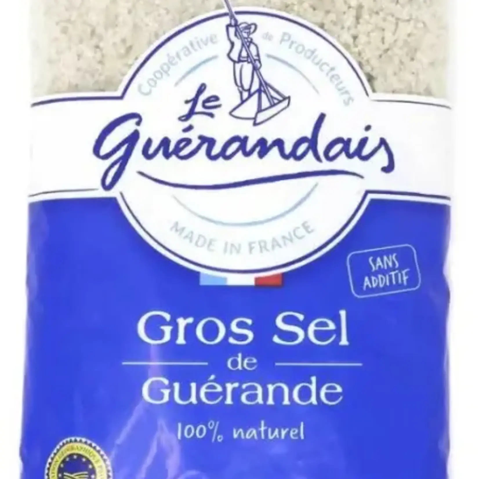 Grey Sea Salt, Coarse, Les Salines De Guerande/Le Guerandais, Normandy, 800gr