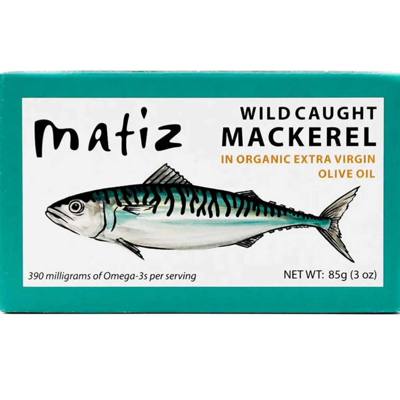 Great Ciao Mackerel in Olive Oil, Matiz, Spain 85g
