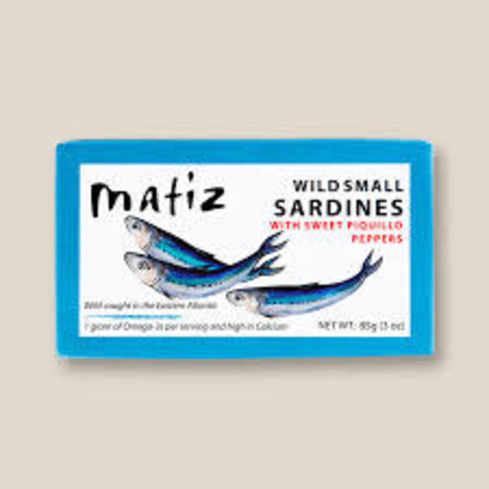 Great Ciao Sardinilla w/ Piquillo in Oil, Matiz, Spain, 120g