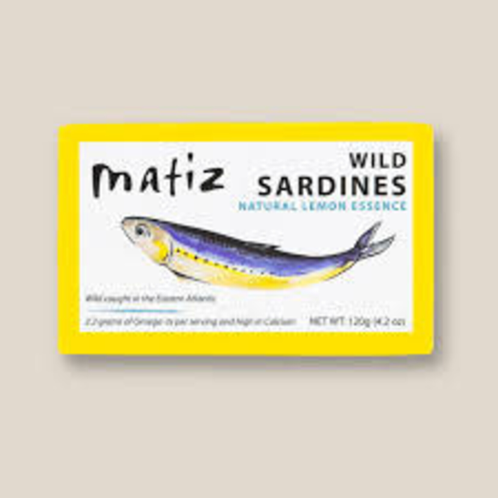 Great Ciao Sardines w/ Lemon, Matiz, Spain, 120g