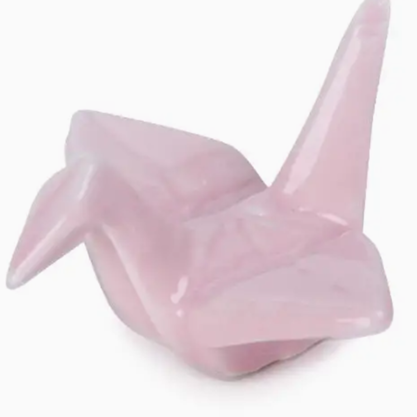 Urban Tokyo Origami Crane Porcelain Chopsticks Rest 2"L Pink