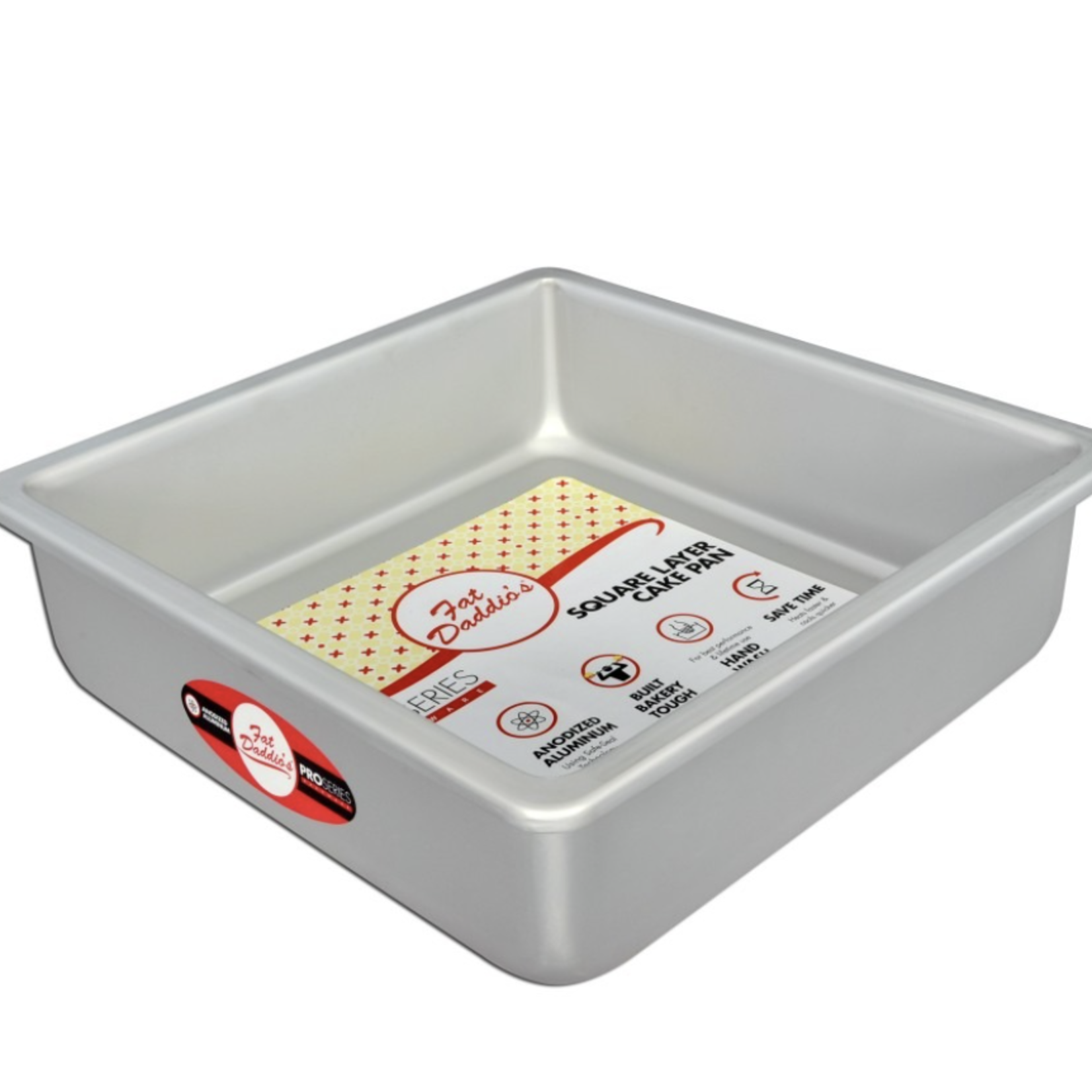 Fat Daddios Square Cake Pan (10”x10”) | Fat Daddios