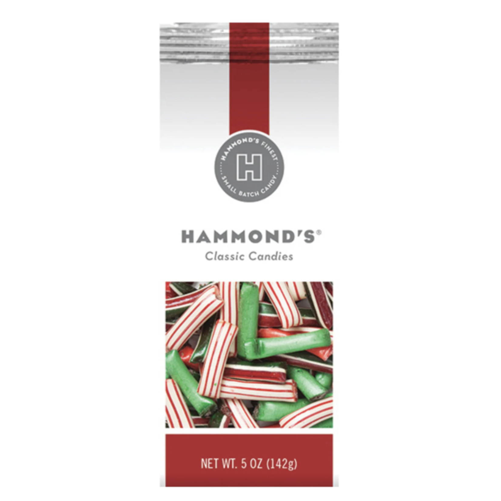 Hammonds Holiday Xmas Straws filled w/ Choc or Creme | Hammonds