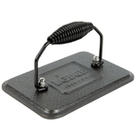 Lodge 6.75 x 4.5 Inch Cast Iron Grill Press