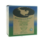 Harold Import Company Inc. Unbleached Coffee Filters, Basket