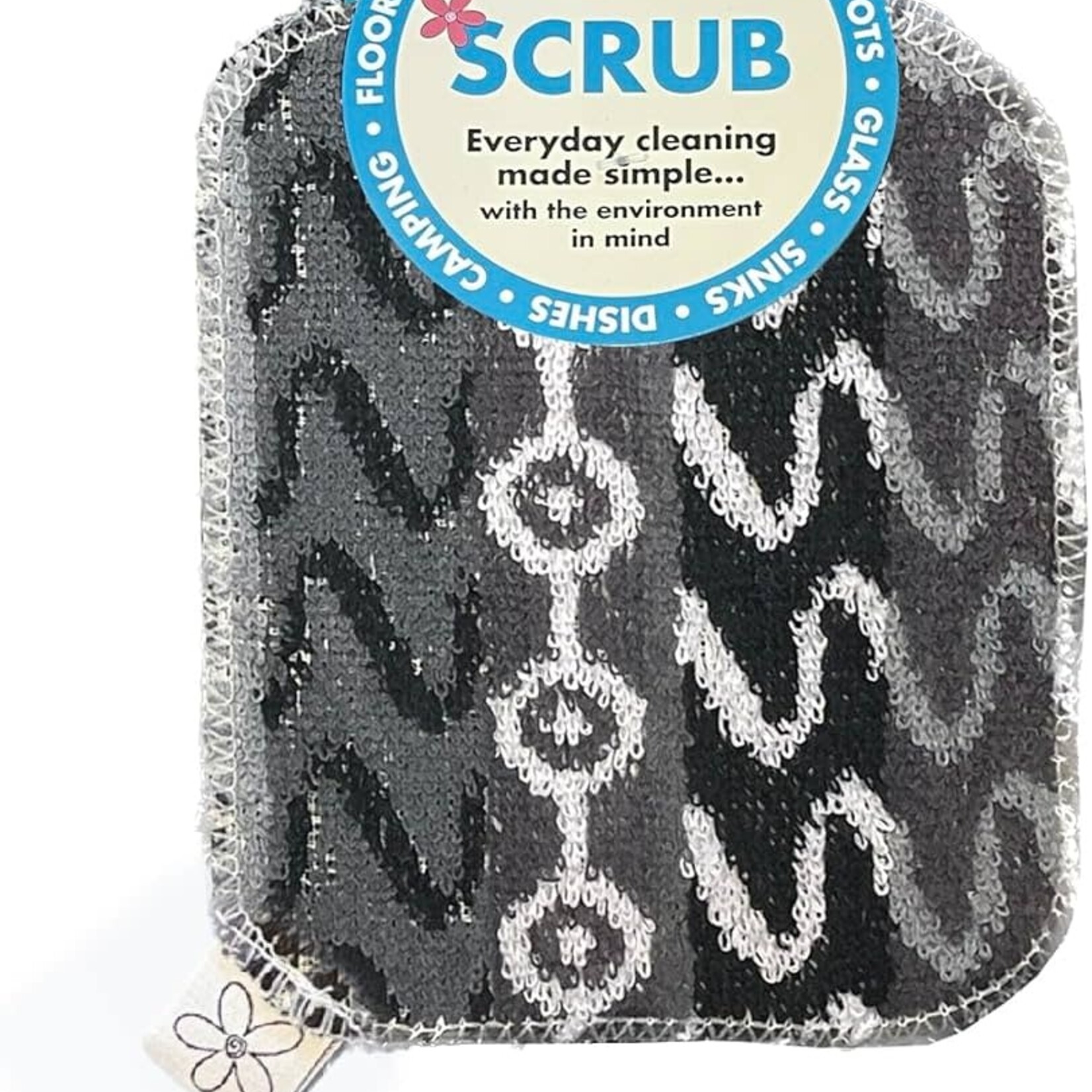 Harold Import Co. SKOY SCRUB BLK/GRAY S/2 | Harold Import Co
