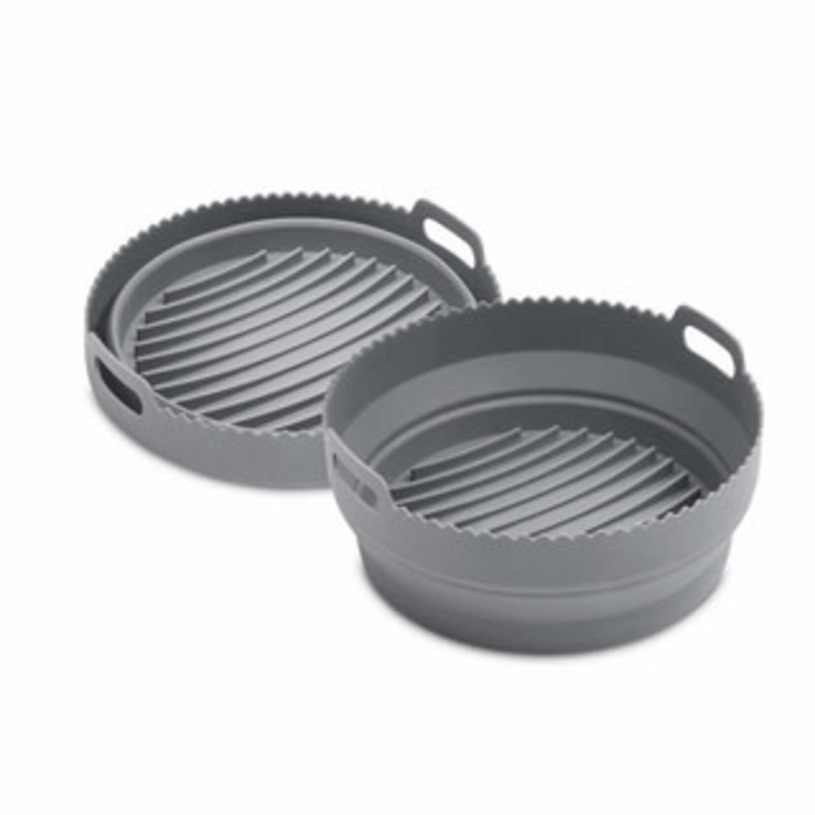 Harold Import Co. HIC Kitchen Silicone Collapsible Air Fryer Basket Liner, Round | Harold Import Co.