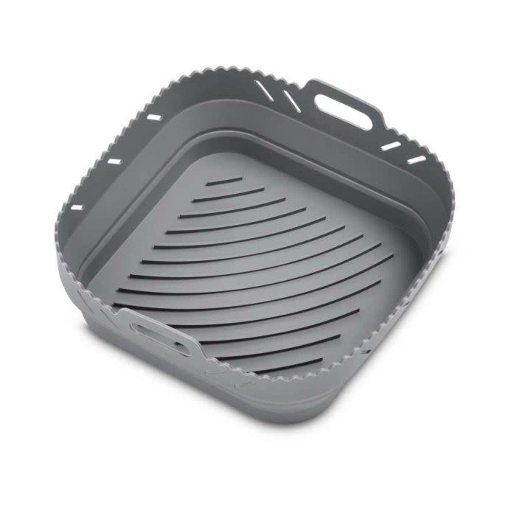 Harold Import Co. HIC Kitchen Silicone Collapsible Air Fryer Basket Liner, Square, 7qt | Harold Import Co.