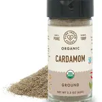 Pure Indian Foods Cardamom Green Ground, Certified Organic