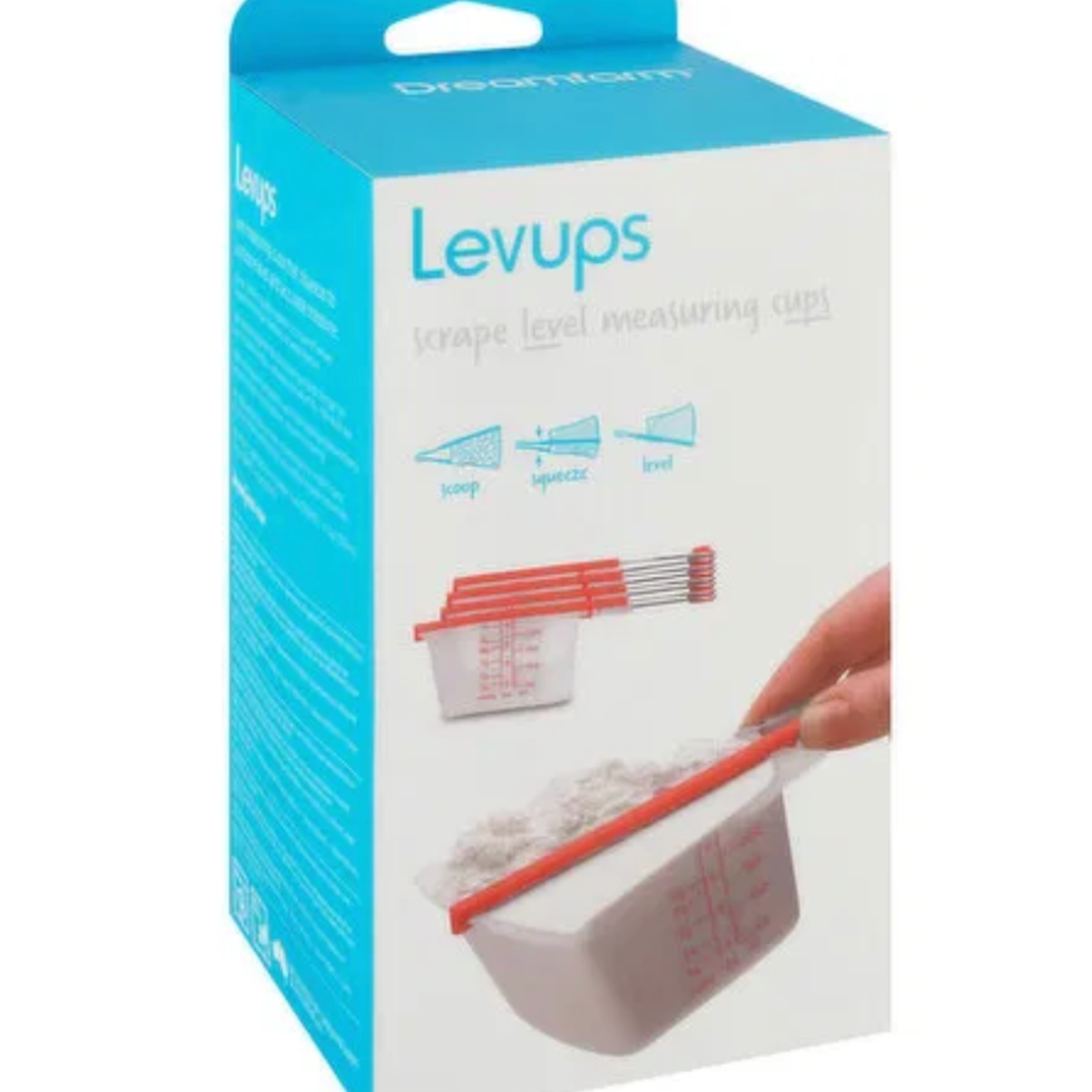 Dreamfarm Levups - Clear / Red