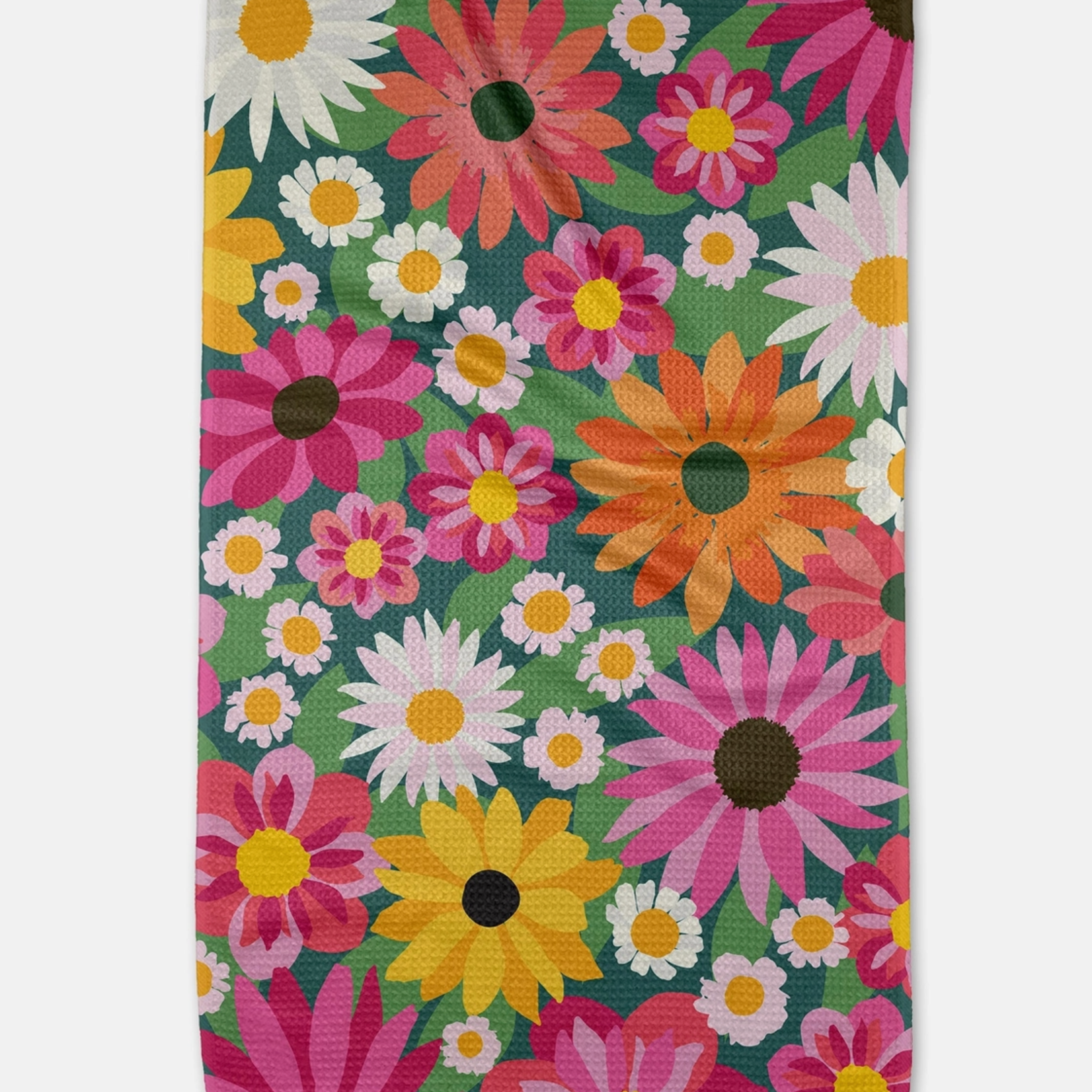 Geometry Wild Blooms Tea Towel | Geometry