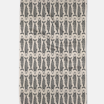 Geometry Fish Friends Tea Towel