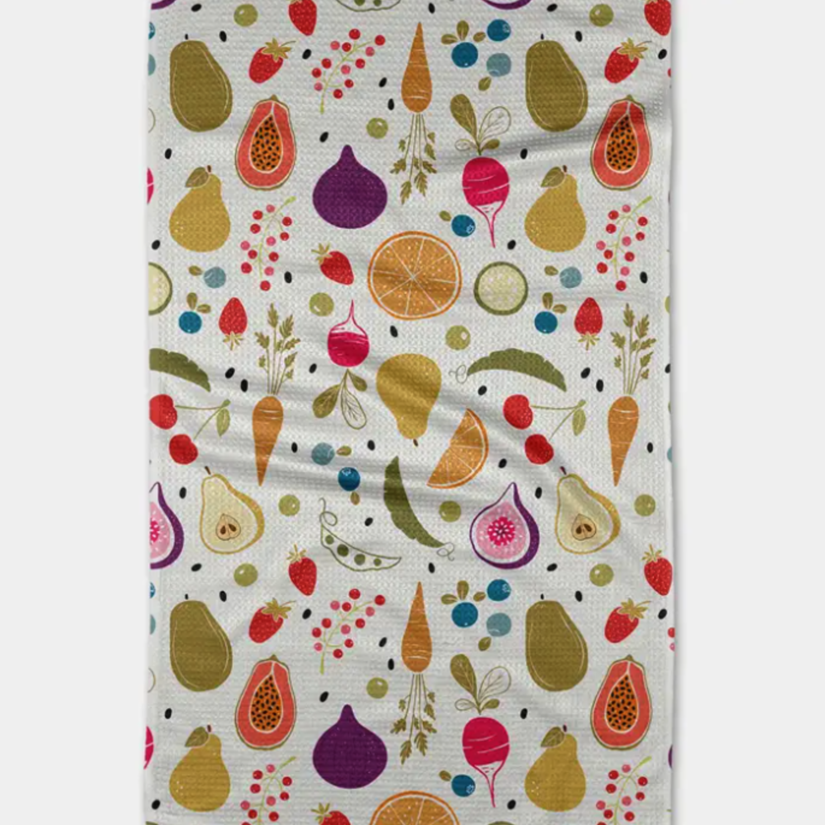 Geometry Geometry Farmers Market Tea Towel