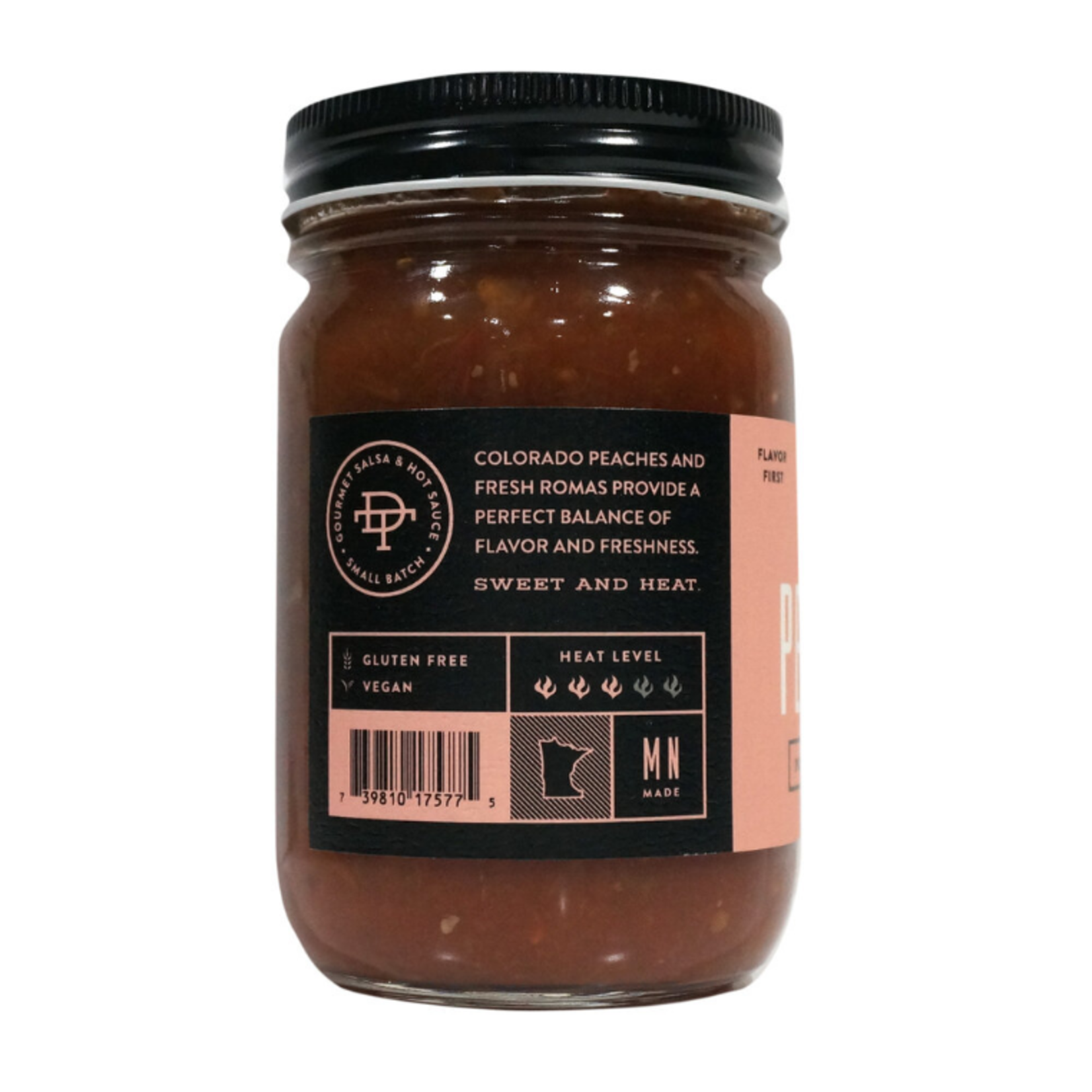 Double Take Salsa Peachy Keen Peach Habanero Salsa - Seasonal
