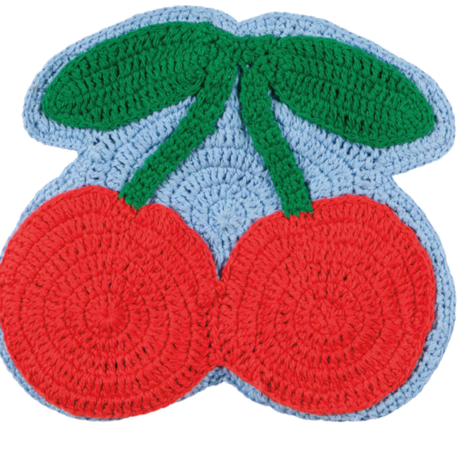 Danica Brands Very Cherry Crochet Trivet | Danica Brands
