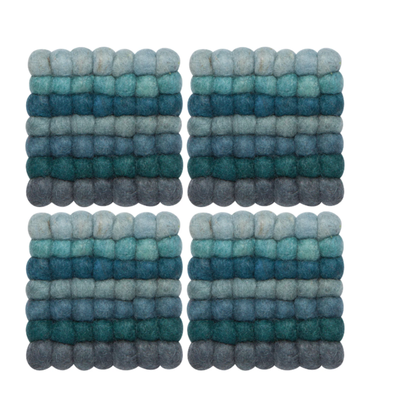 Danica Brands Set/4 - Coaster Dot Lagoon Ombre | Danica Brands