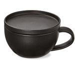 Tag Soup Mug With Lid - Logan, Black | Tag