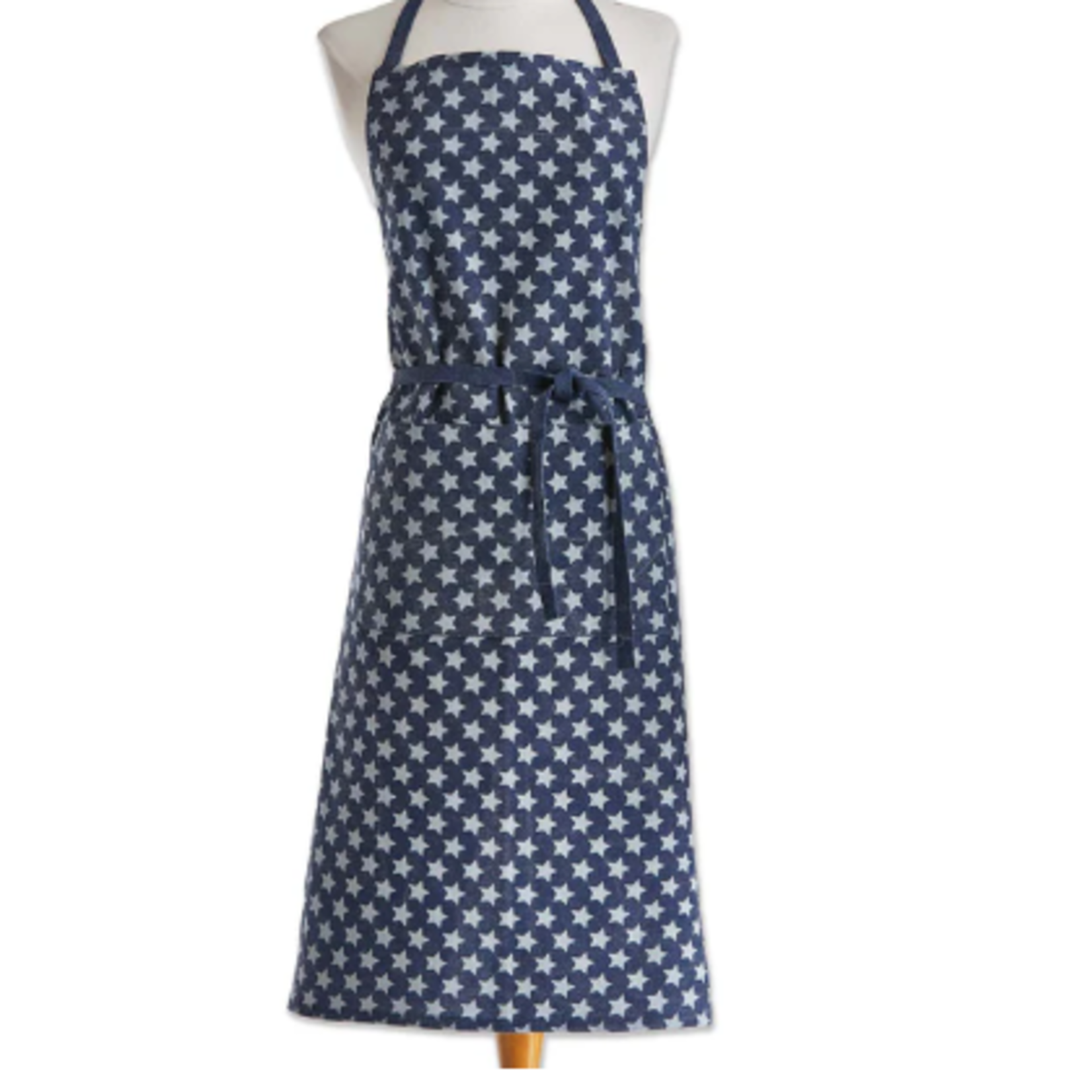 Tag Blue Multi STARS APRON