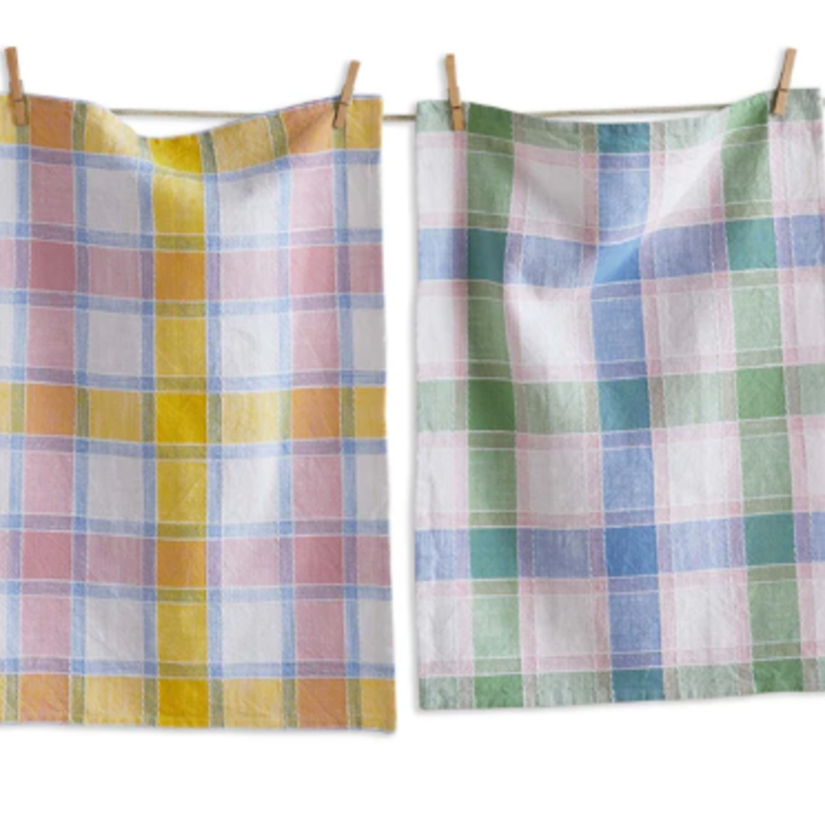 Tag Multi SORBET CHECK DISHTOWEL S/2