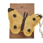Tag Yellow Multi BUTTERFLY LOOFAH SCRUBBER
