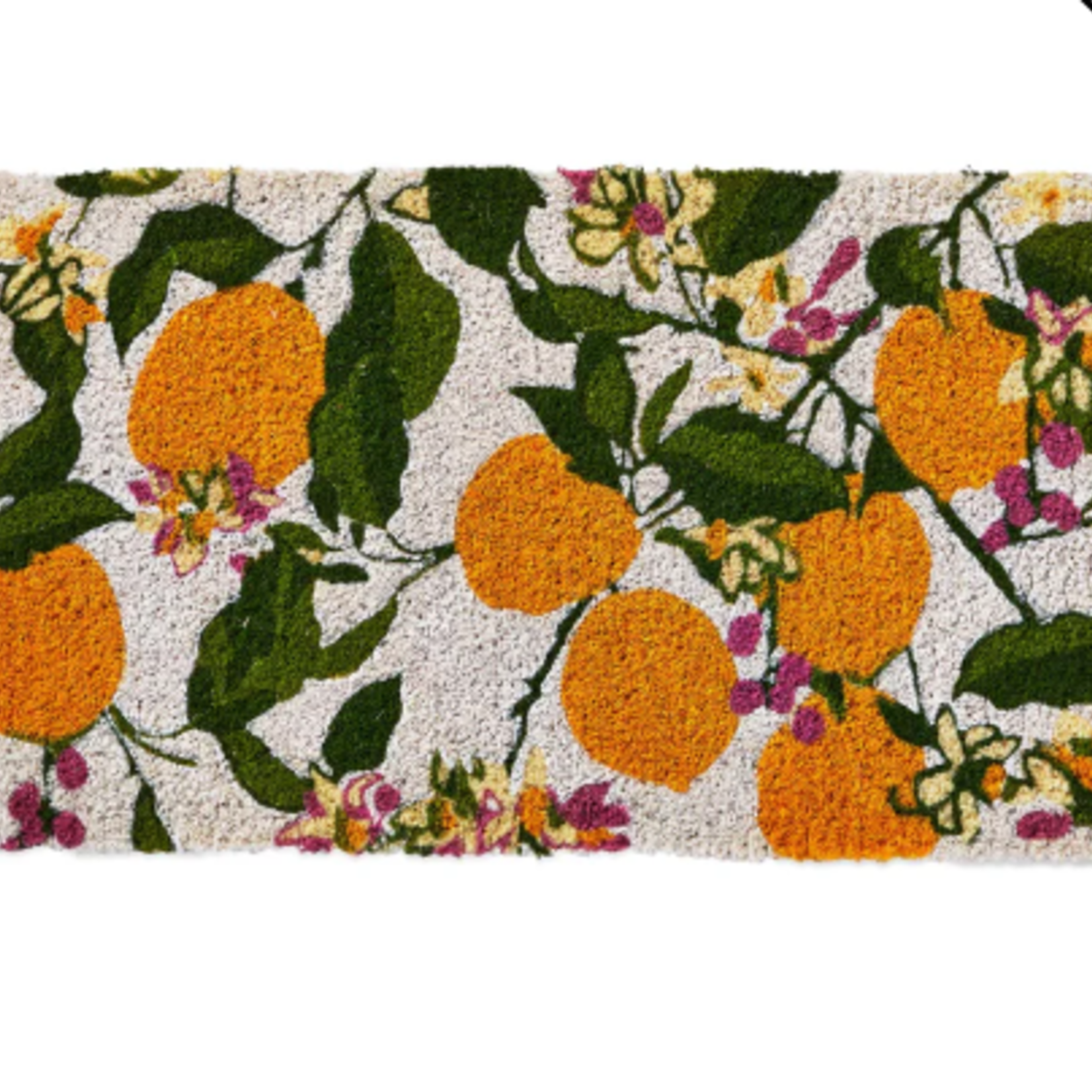 Tag Yellow Multi LEMONCELLO COIR MAT | Tag