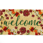 Tag Coir Mat - Blooming Welcome | Tag