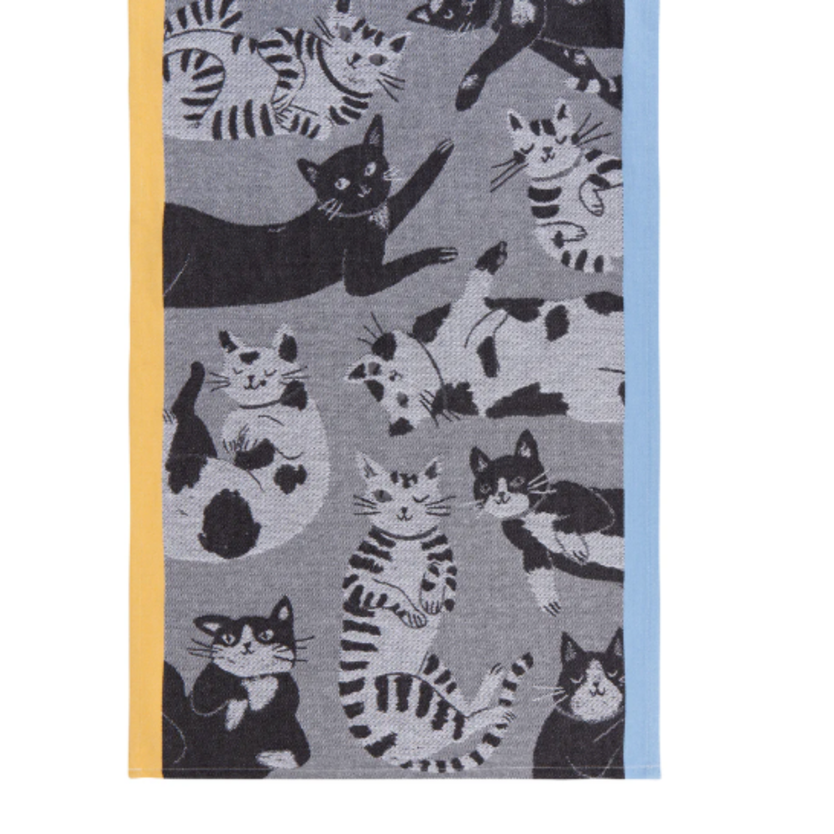 Danica Brands Dishtowel - Meow & Furever Jacquard | Danica Brands