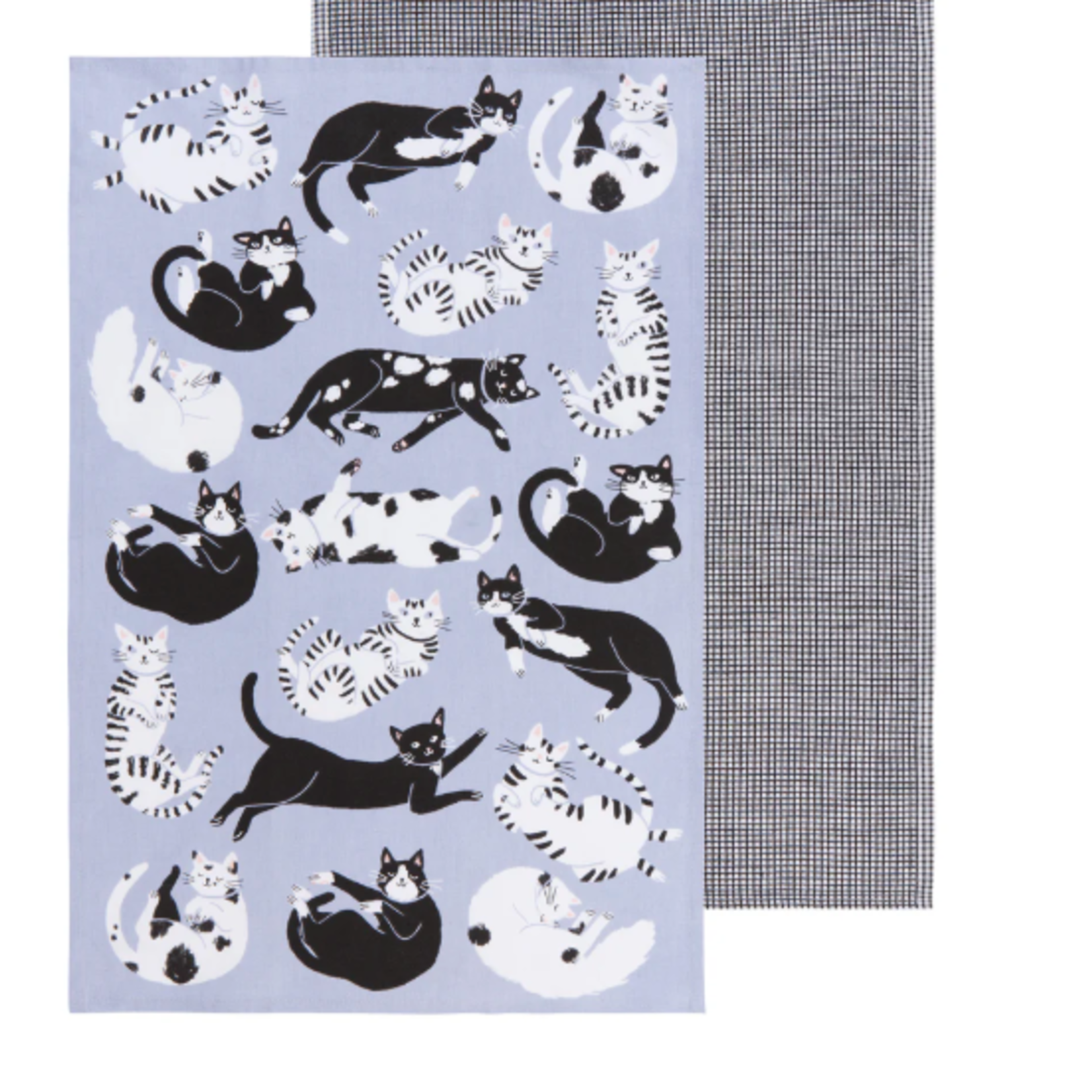 Danica Brands Tea Towel S/2 - Meow & Furever | Danica Brands