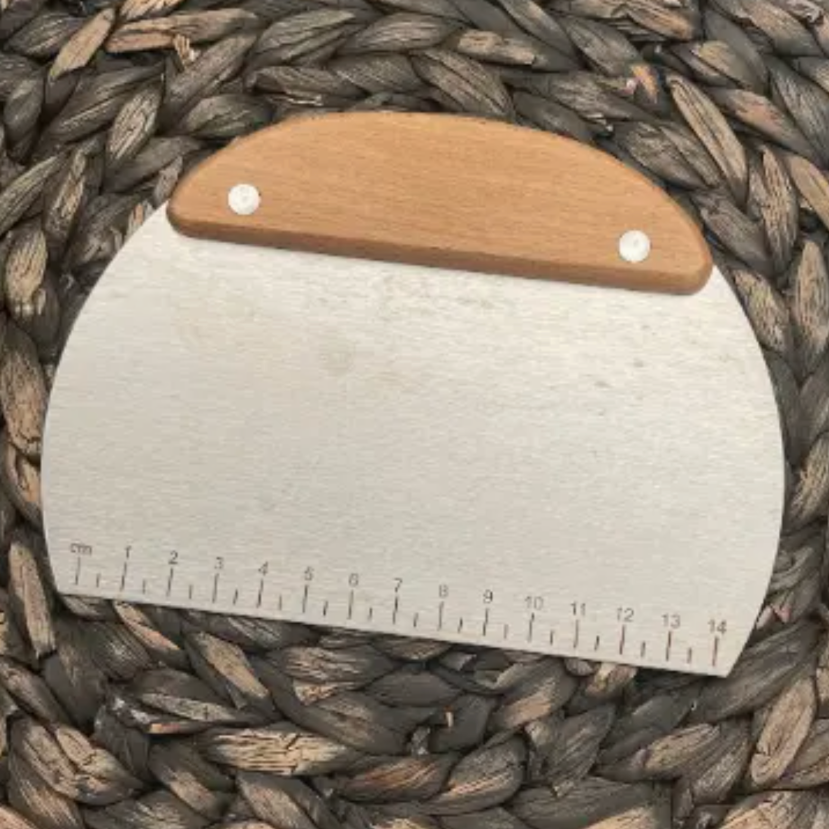 Rounded Stainless Steel Dough Cutter | Hazel Grove Customs