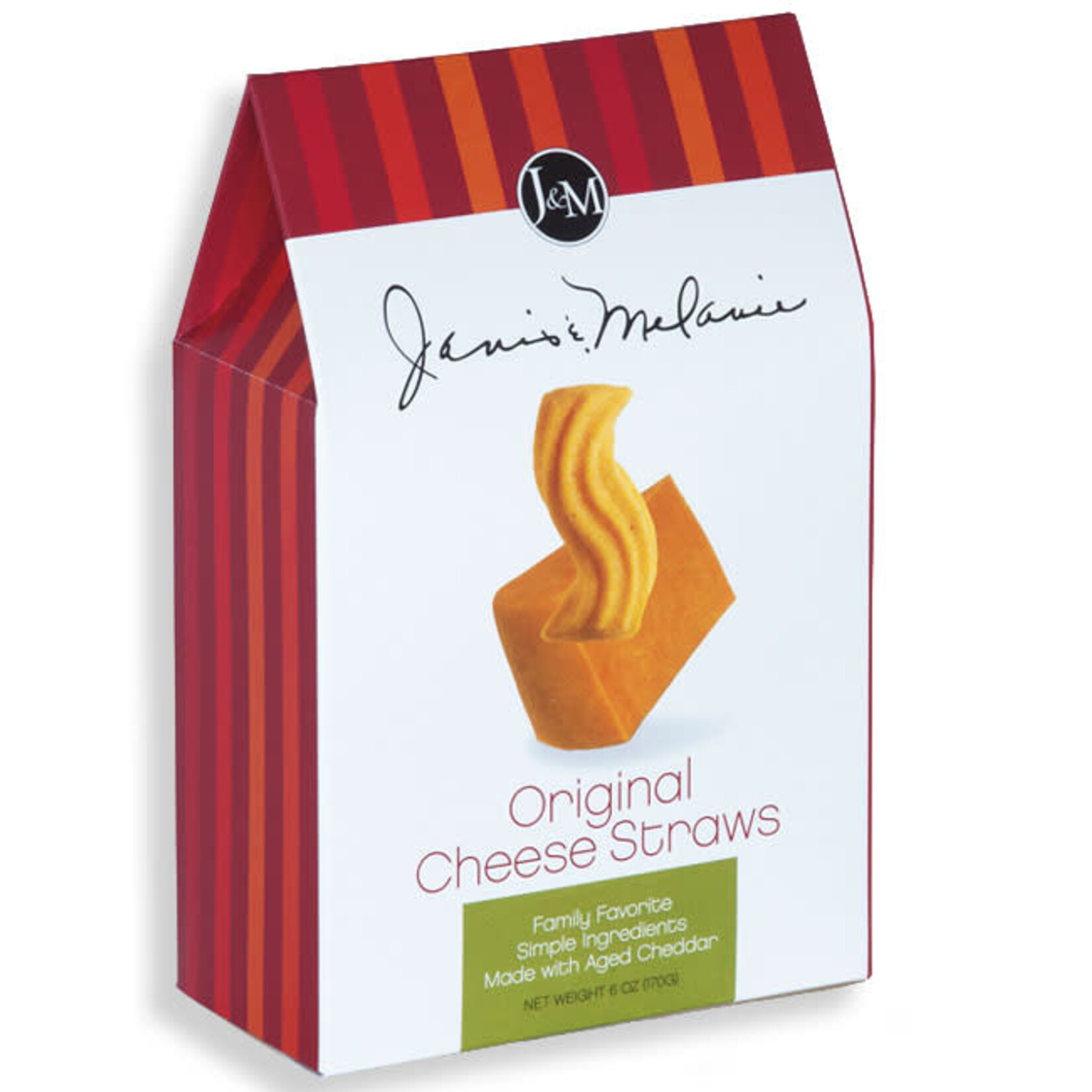 J&M CHEESE STRAWS BOX
