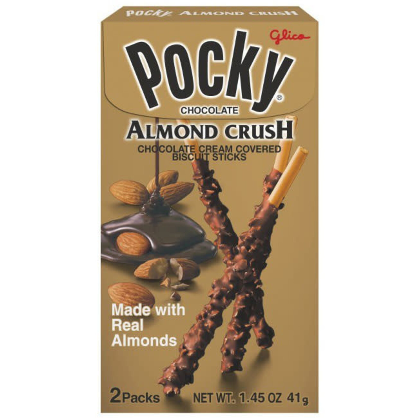 Redstone Candy Glico Pocky - Almond Crush 1.45 OZ