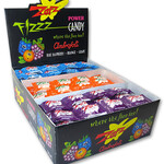 Grandpa Joes Zotz Fizzing Candy Strings, Blue/Orange/Grape