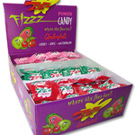Zotz Fizzing Candy Strings, Cherry/Apple/Watermelon